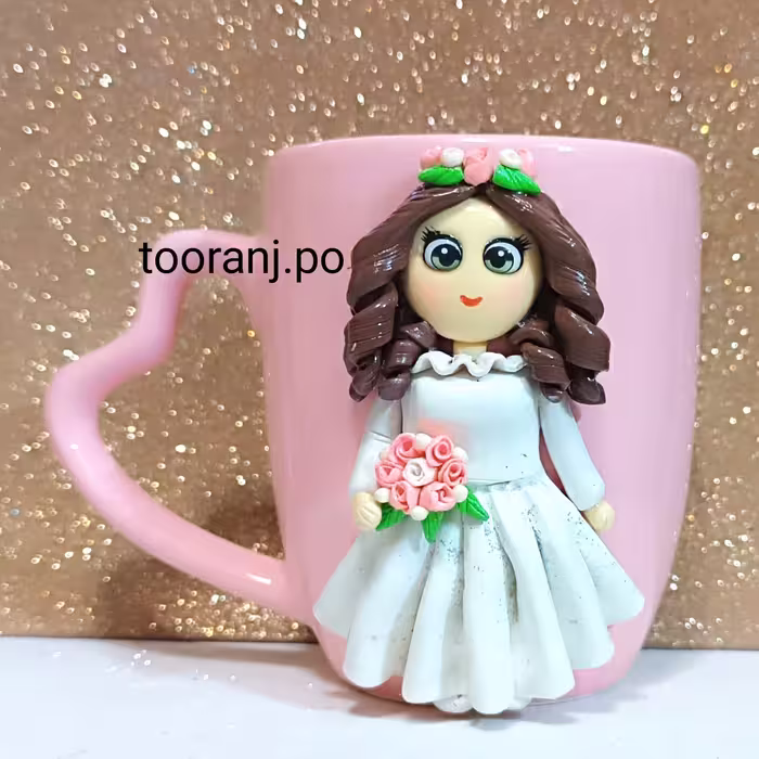 ماگ طرح عروس