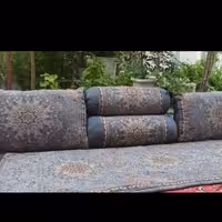 سرویس پشتی و تشک شاهنشین 5تکه