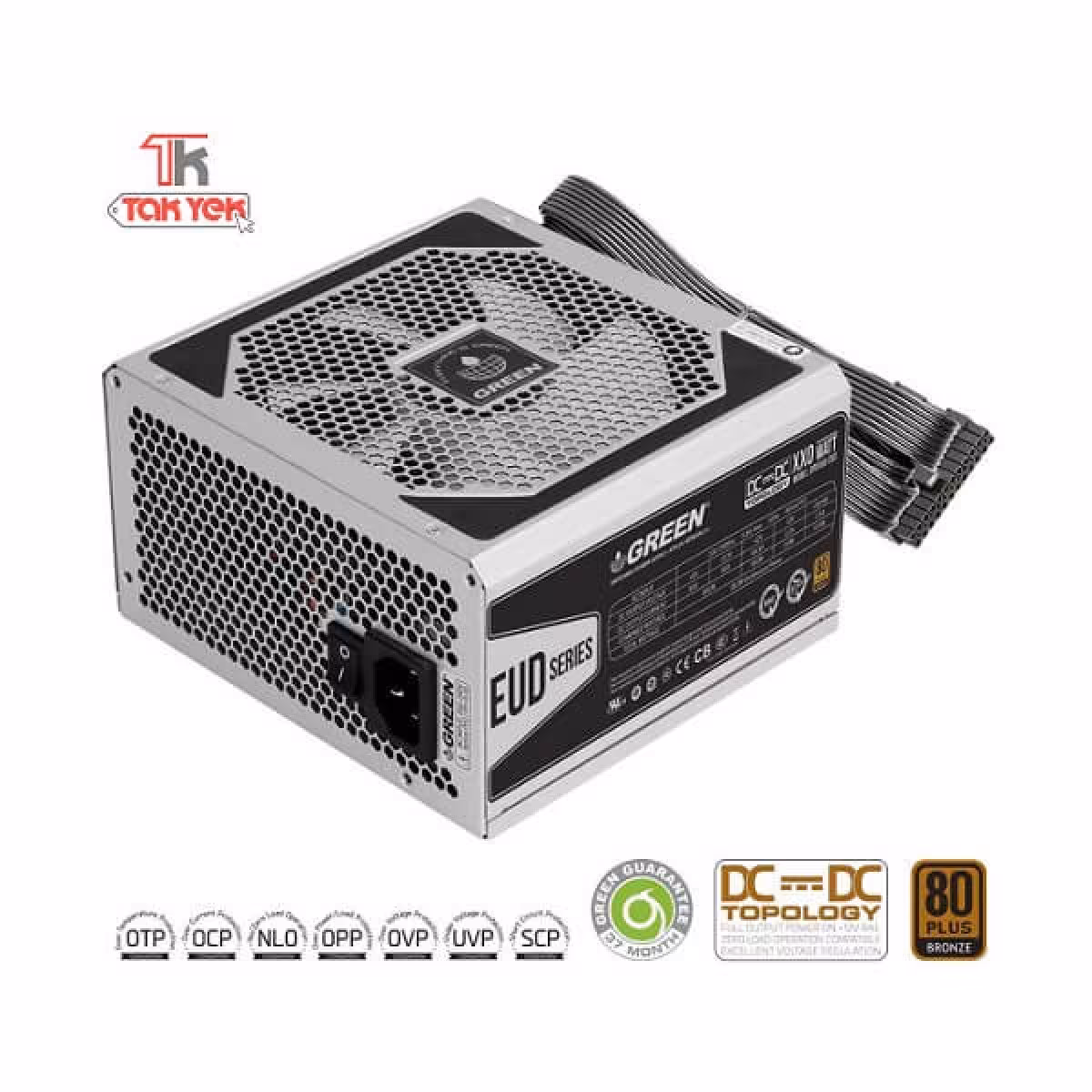 منبع تغذیه کامپیوتر گرین GP380A-EUD