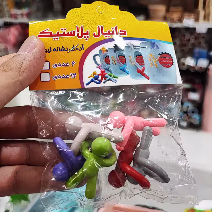 آدمک نشانگر  لیوان 6 عددی
