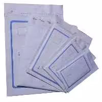 100 عدد پاکت پستی نایلون مشکی A5 پاکت پستی آ5 نایلون مشکی