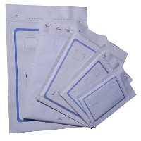 100 عدد پاکت پستی نایلون مشکی A5 پاکت پستی آ5 نایلون مشکی