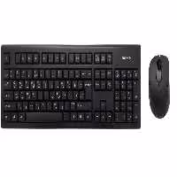 کیبورد و ماوس بی سیم ای فورتک مدل 7100N