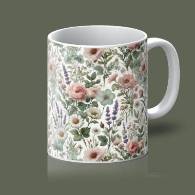 ماگ طرح گلک