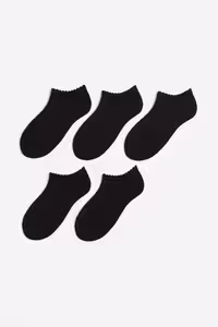 جوراب مشکی زنانه 5 تکه چکمه اورجینال H M H&amp;M