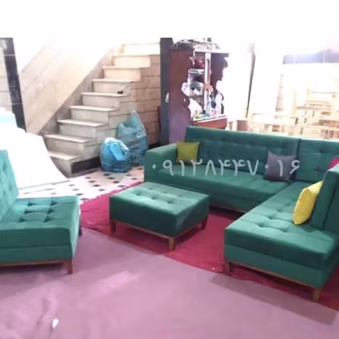 مبل ال تمام پارچه