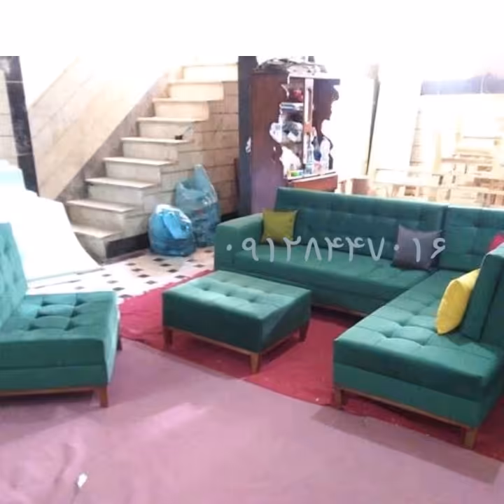 مبل ال تمام پارچه