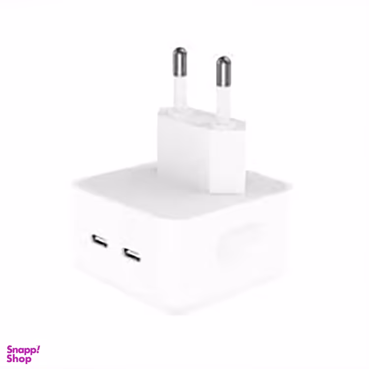 شارژر اپل (Apple) مدل دو پورت USB-C 35W