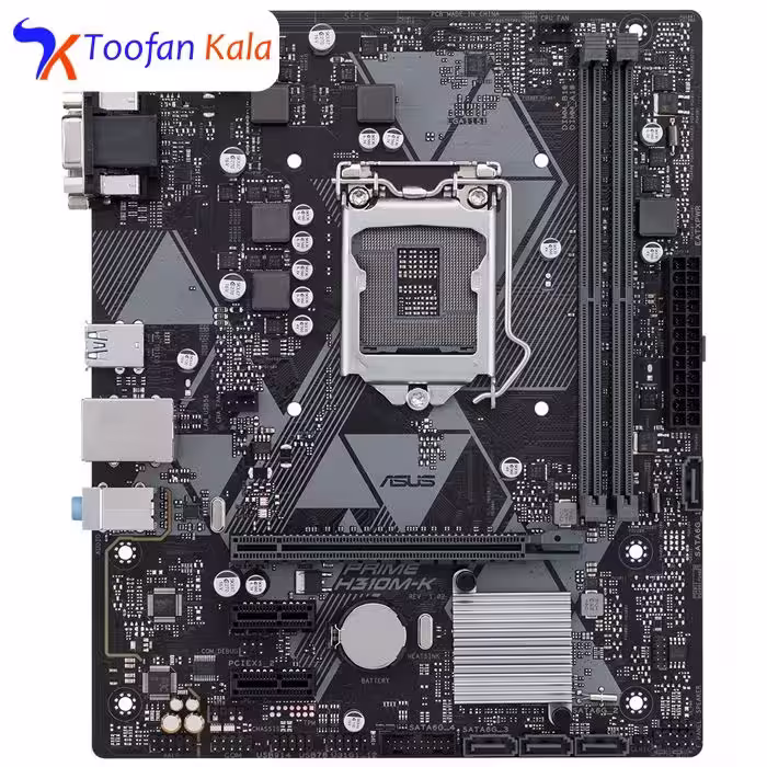 مادربرد ایسوس مدل PRIME H310M-K  Asus PRIME H310M-K Motherboard