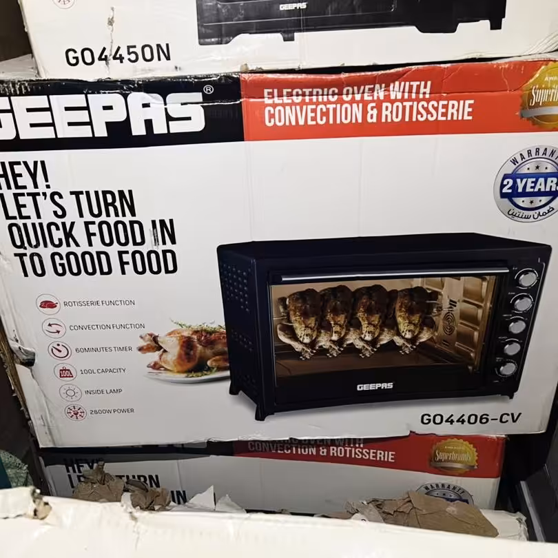 اون توستر جیپاس 100 لیتر  مدل 4406