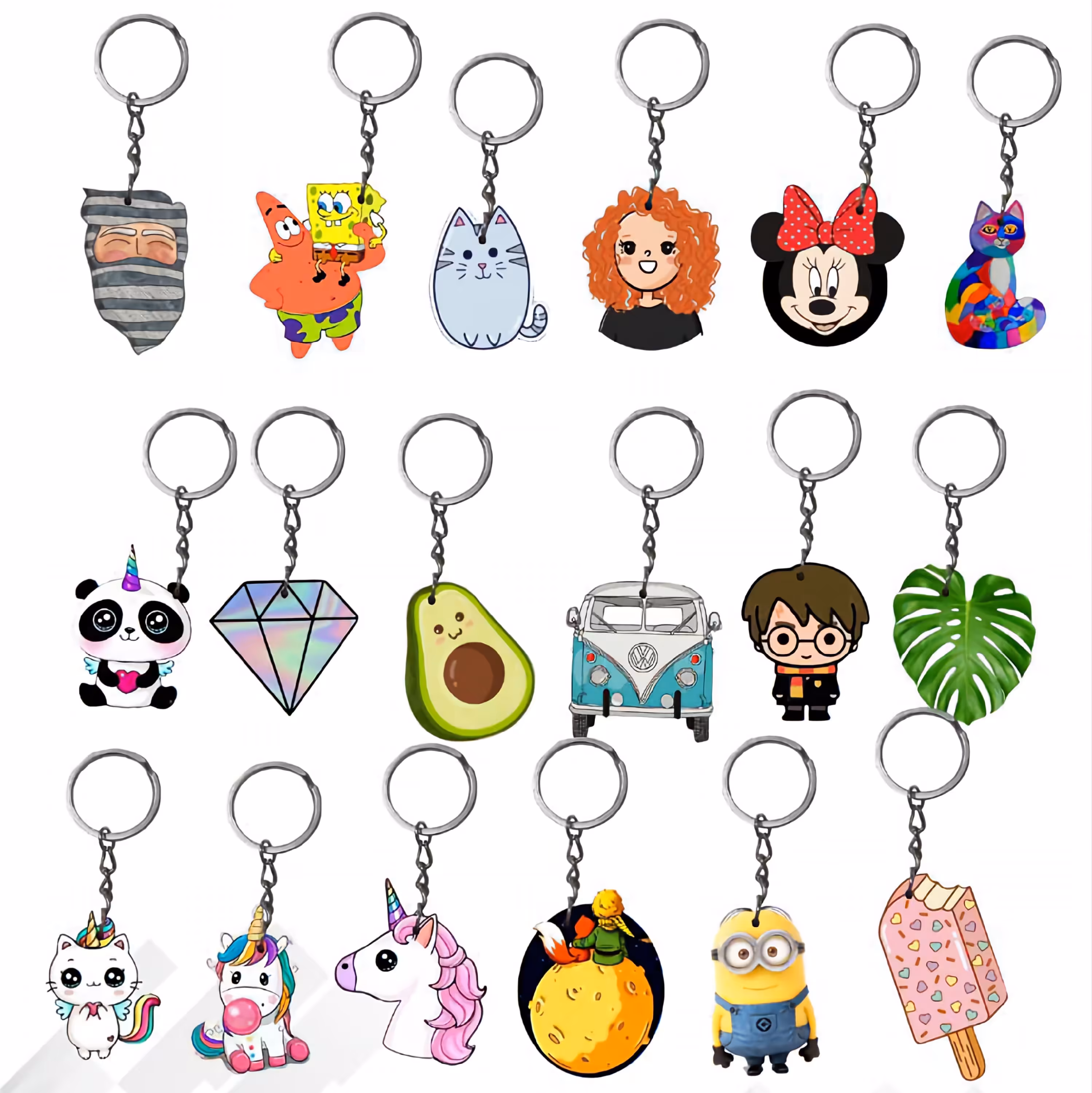  جاکلیدی  چوبی (مجموعه 40 عددی)