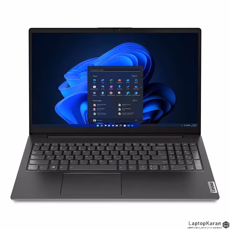 لپ تاپ لنوو مدل Ideapad V15 پردازنده Celeron(N4500) رم 8GB حافظه 256GB SSD گرافیک Intel - لپتاپ کاران