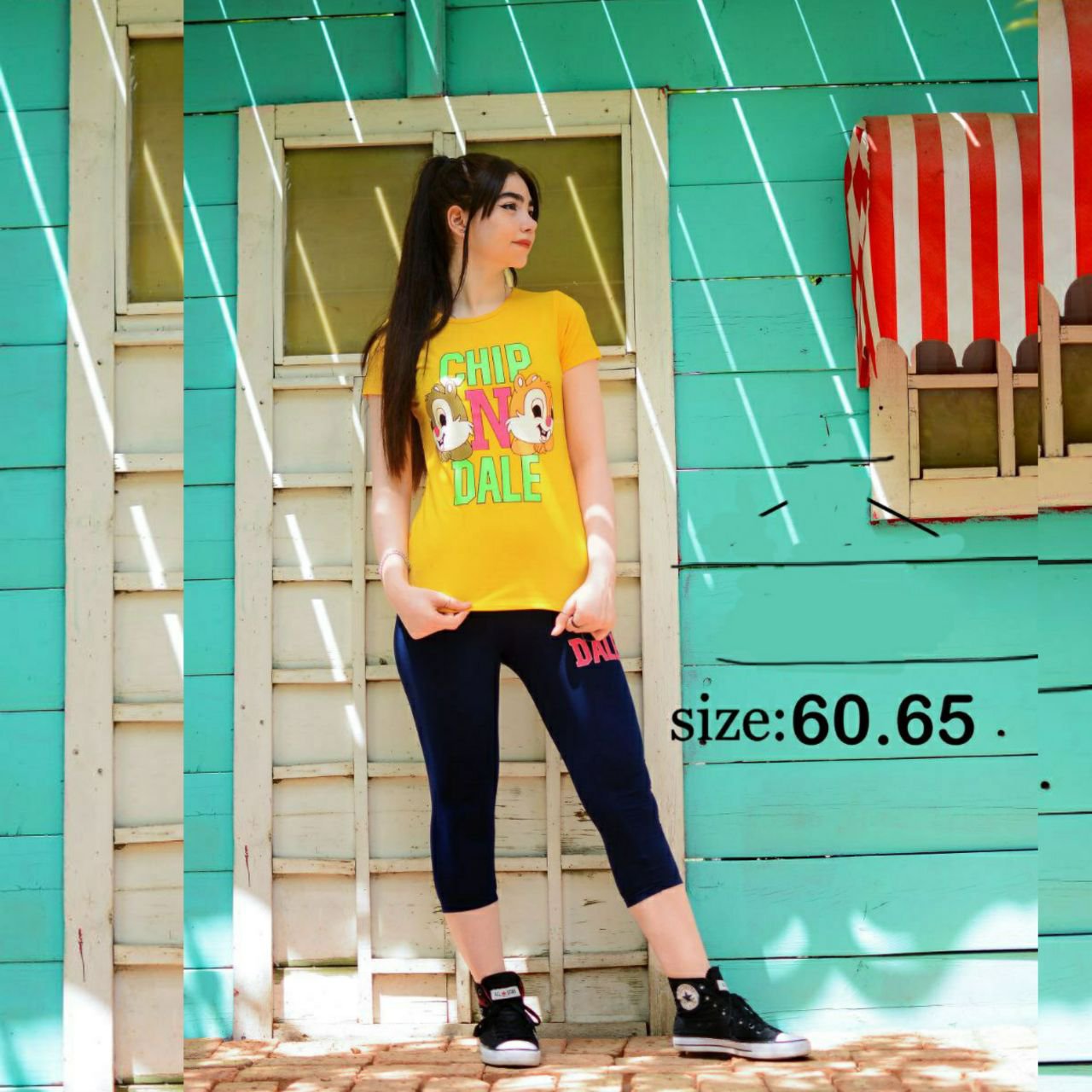 تیشرت و شلوارک دخترانه سایز 60 طرح سنجاب کد 618n