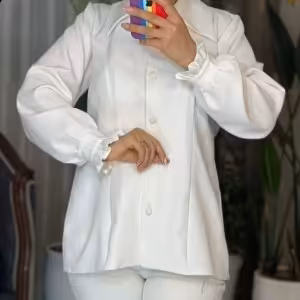 شومیز مازراتی سفید