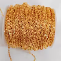 زنجیر دیپلمات طلایی 6دهم( فروش متری)جنس بدل