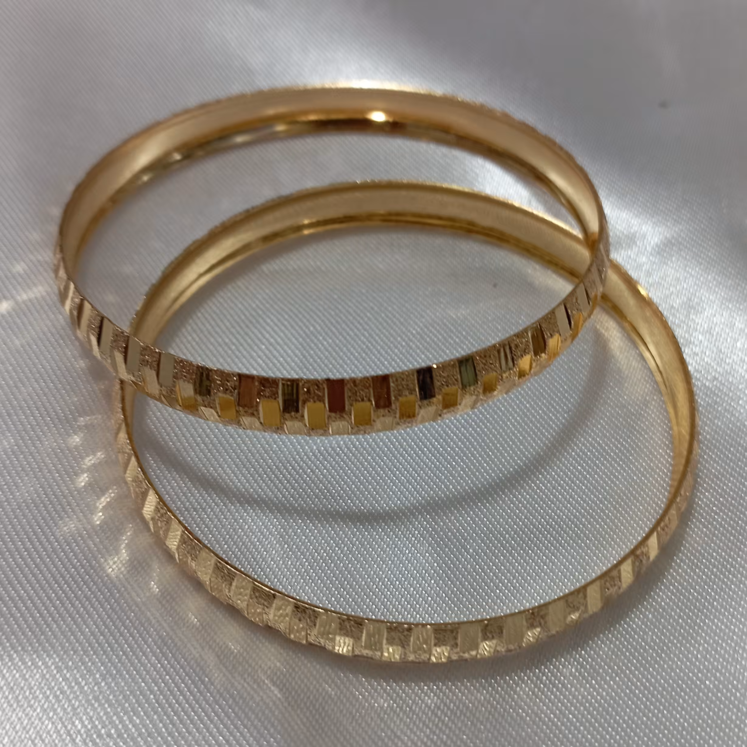 النگو طلا روس پک دو تایی سایز 1