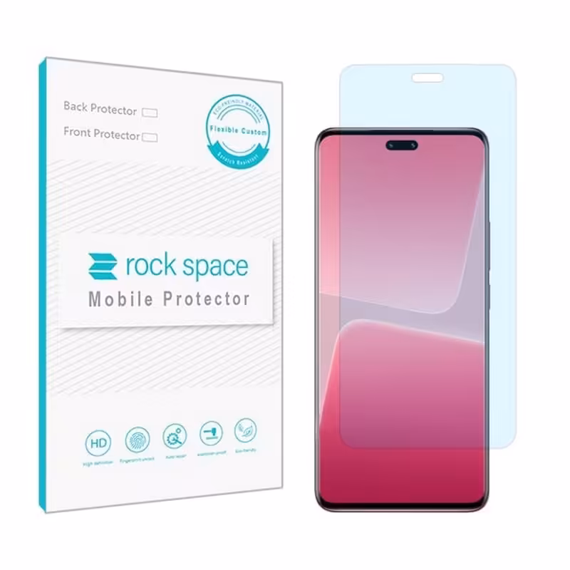 گلس نانو هیدروژل آنتی بلو و ضد ضربه گوشی شیائومی 13 Lite برند راک اسپیس