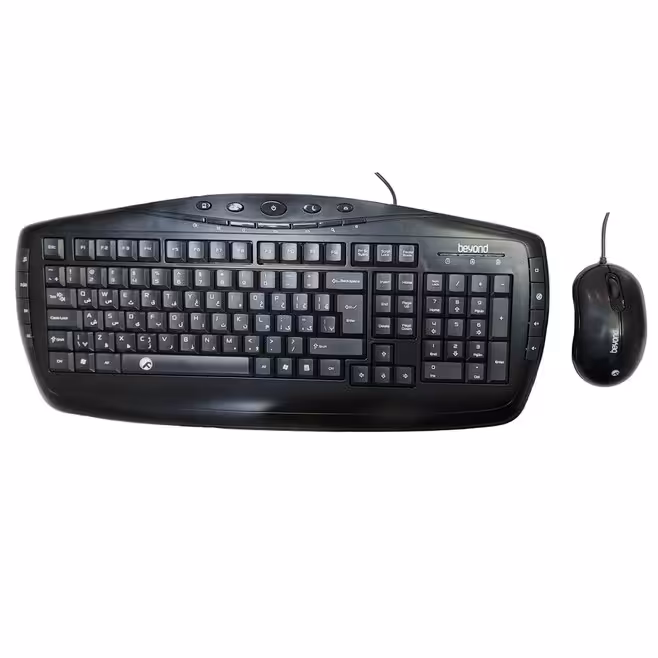 کیبورد و ماوس بیاند مدل Beyond Keyboard Mouse Combo BMK 6161C