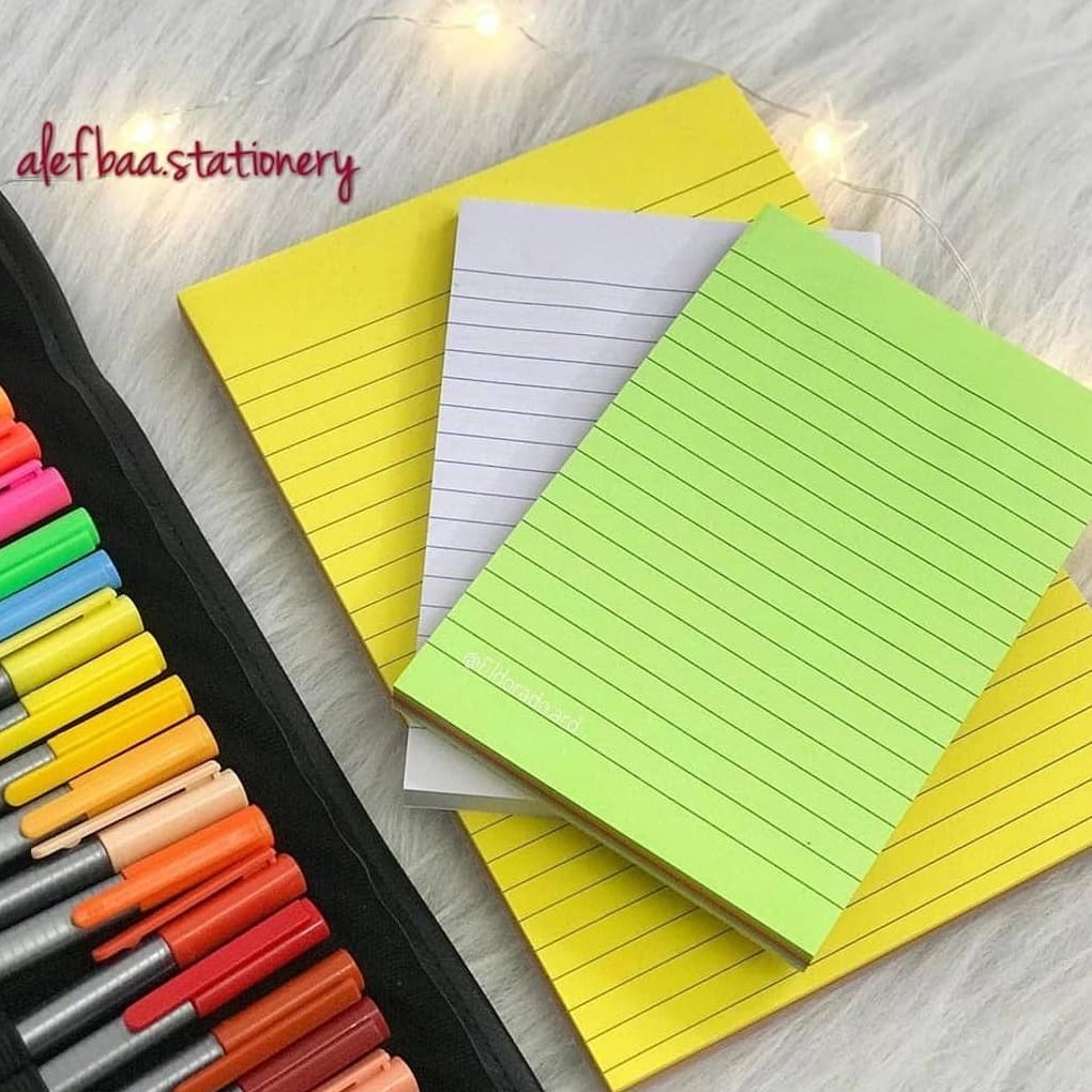 کاغذ یادداشت چسبی (استیکنوت) سایز A6