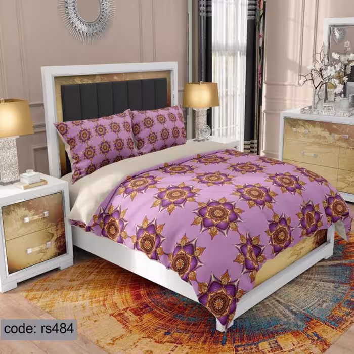 سرویس روتختی 2 نفره تنسل چاپی برندترک لند(Turk Land) rs 484