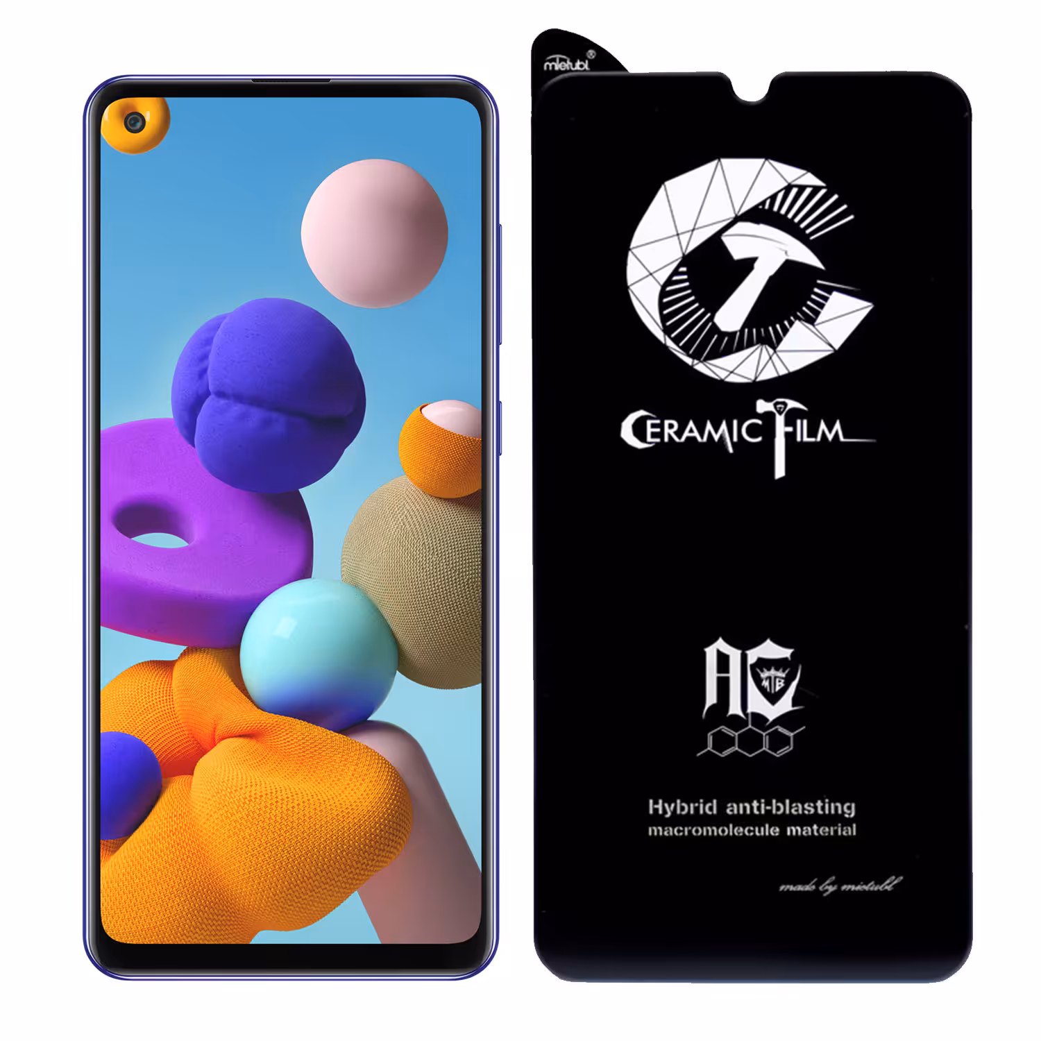 محافظ صفحه نمایش نانو سرامیک گوشی سامسونگ مدل A21s