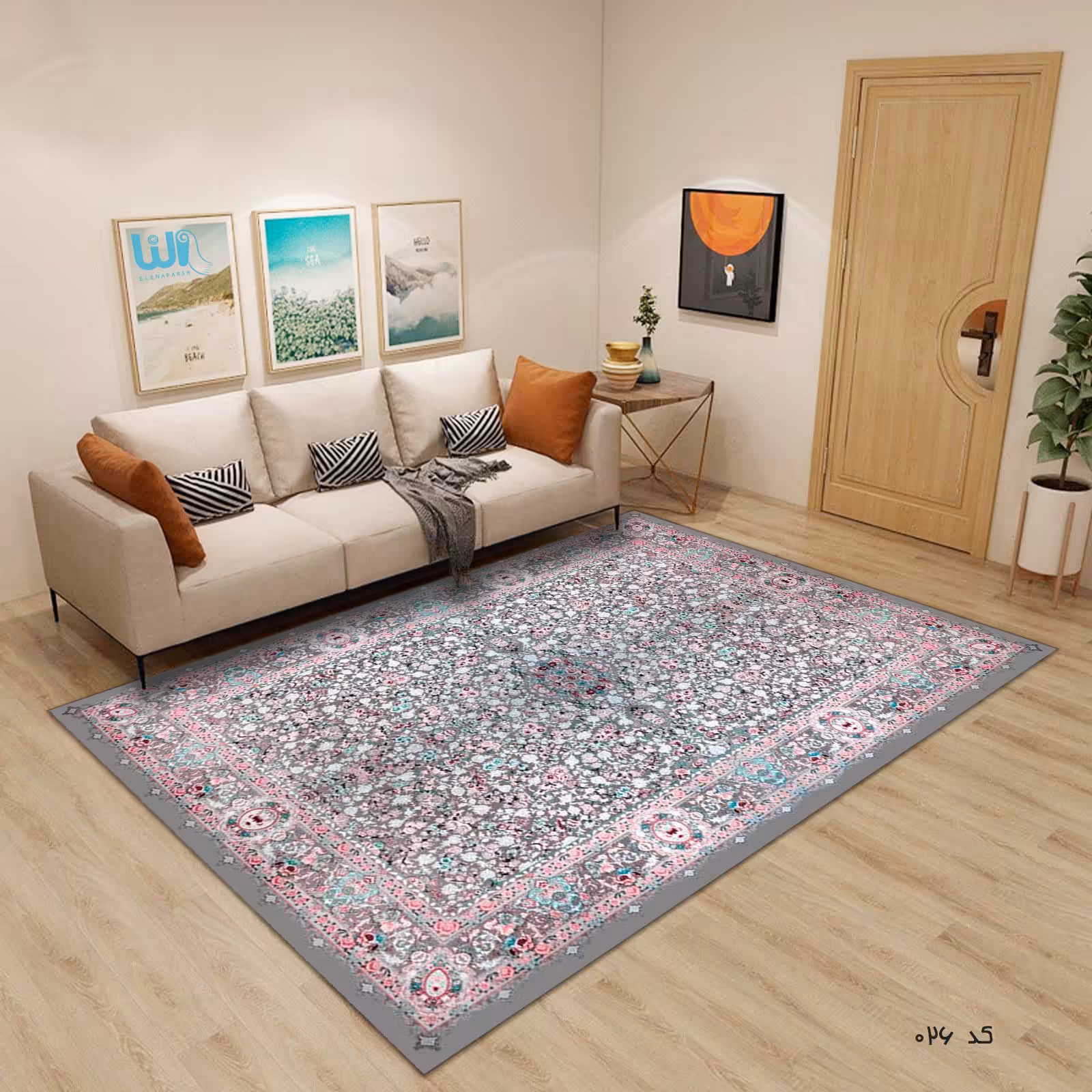 روفرشی کشدار کد  026  ( 12 متری )