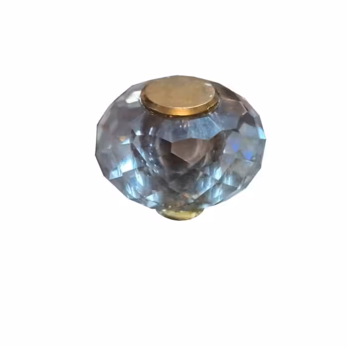 دستگیره کابینت  کریستالی تک پیچ