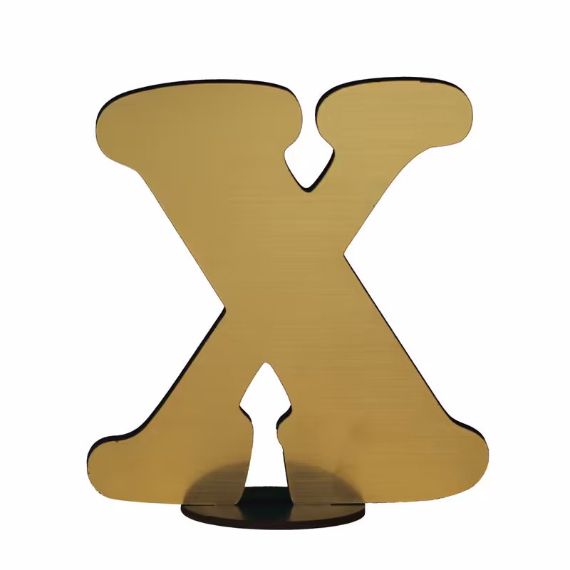 استند حروف طرح X