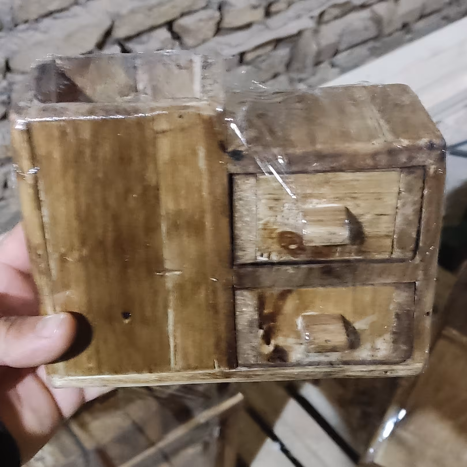 جامدادی چوبی