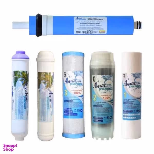 فیلتر دستگاه تصفیه آب آکوا پیورست مدل RO-06 بسته 6 عددی