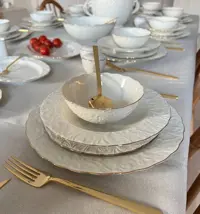سرویس چینی 12 نفره 83 پارچه ipek ترکیه