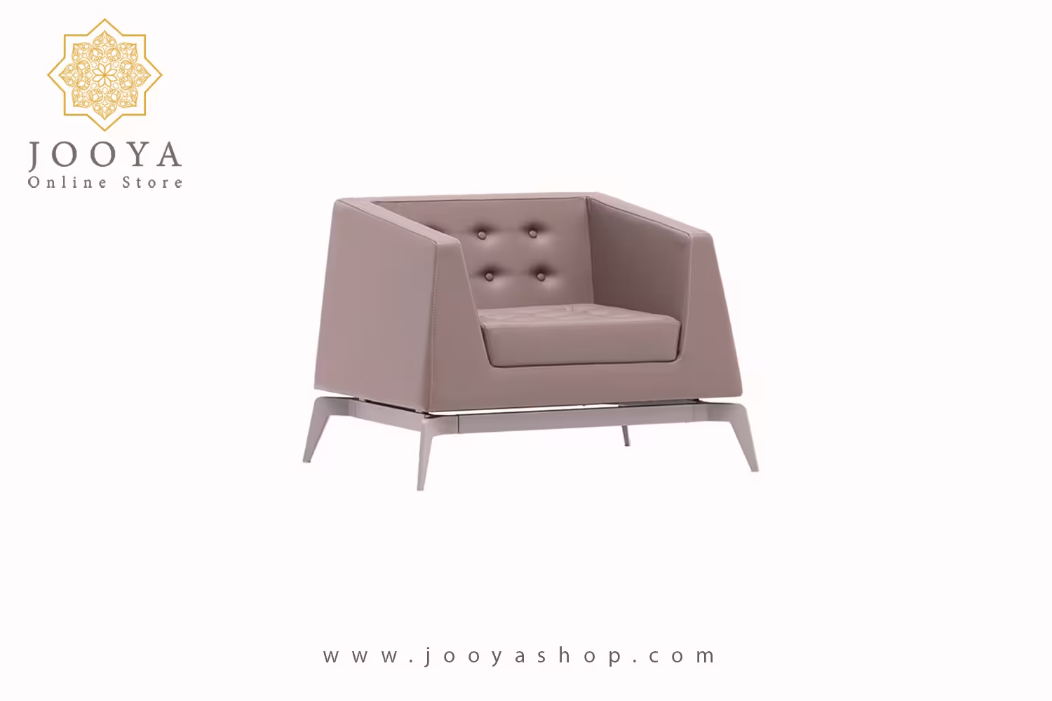 مبل تکنفره نظری مدل کئوپس دسته دار