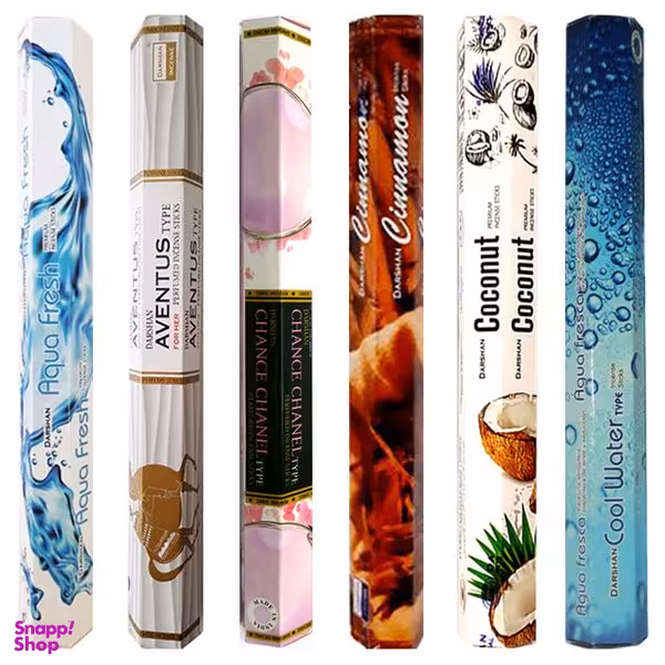 عود دارشان مدل ترکیبی کد Mix659 مجموعه 6 عددی