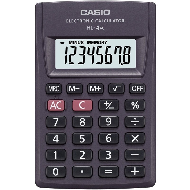 ماشین حساب کاسیو مدل HL-4A