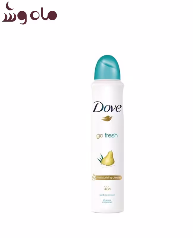 اسپری ضدتعریق داو مدل Go Fresh با رایحه گلابی و آلوئه ورا حجم 250 میلی لیتر