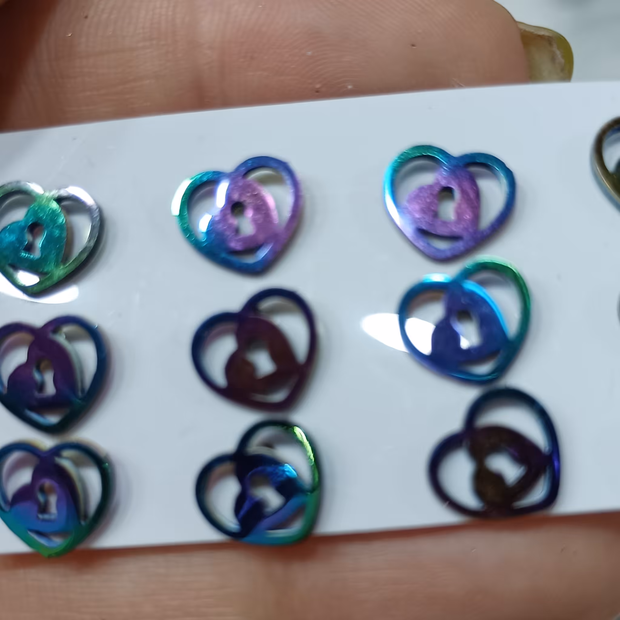 گل گوش هولگرامی قلبی ارسال رایگان 