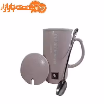 ماگ سرامیکی قاشق دار