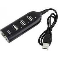 هاب 4 پورت USB 2-0 مدل HI-SPEED بدون کلید