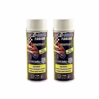 اسپری رنگ رینگ پلاست سفید دوپلی کالر مدل sprayplast حجم 400 میلی لیتر  مجموعه 2 عددی