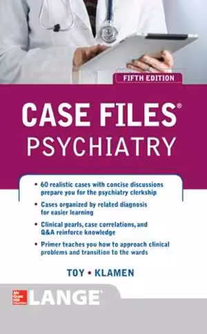 [PDF] دانلود کتاب Case Files Psychiatry, 5th ed, 2015