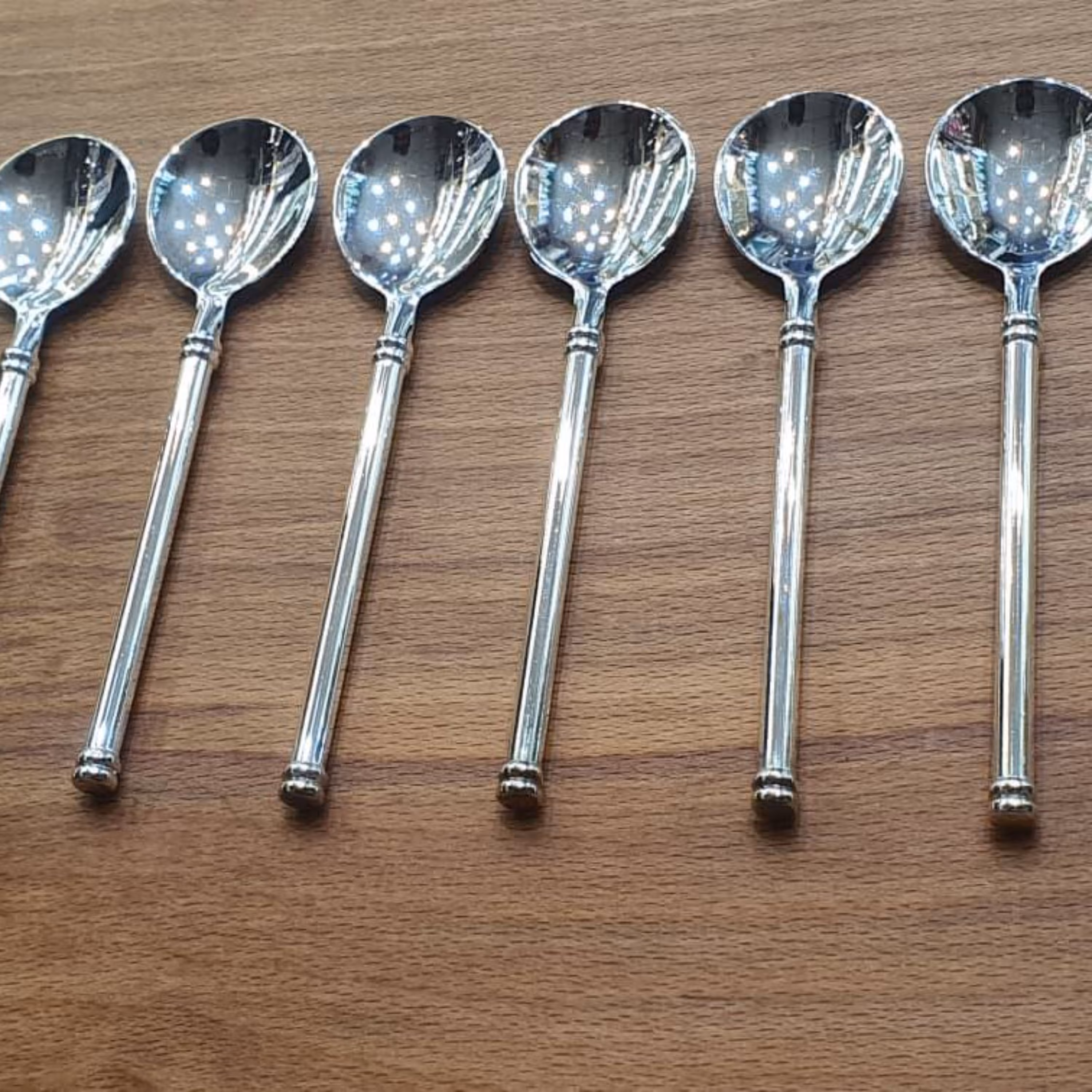 قاشق مربا خوری تمام استیل درجه 1(استیل نگیر)