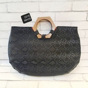 کیف دسته چوبی