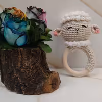 جغجغه عروسکی، جغجغه حیوانات قلاب بافی