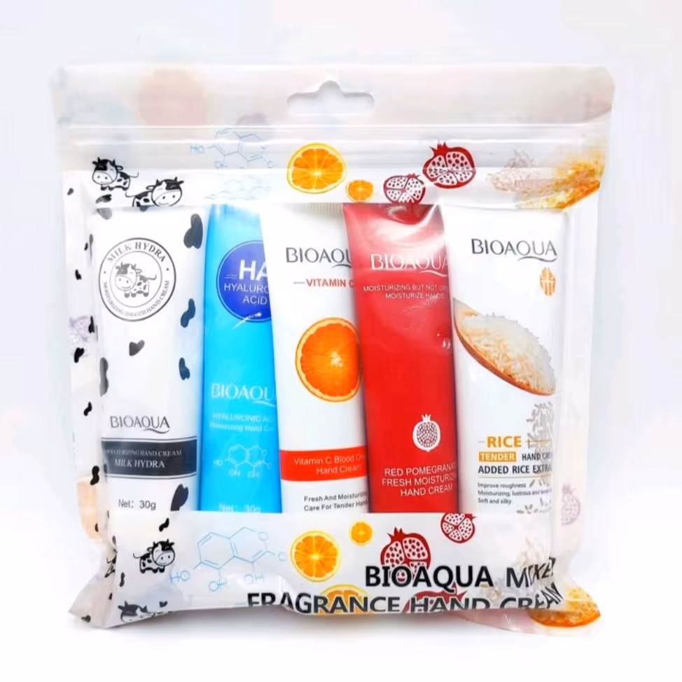 پک پنج عددی کرم دست بیواکواBIOAQUA