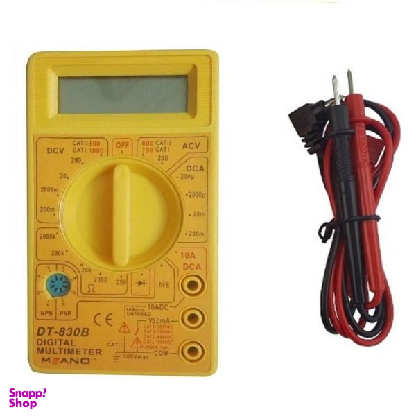 مولتی متر دیجیتال مدل DT-830B