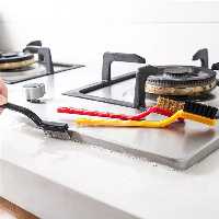 فرچه سیمی مسواکی برای نظافت گاز و باربیکیو بسته 3 عددی