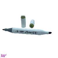 ماژیک راندو دو سر لانک رنگ Yellow Green کد 48