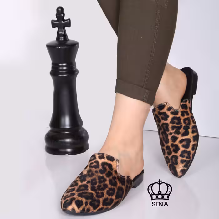 اسلیپر مدل پلنگی بسیار شیک و خاص و زیبا و راحت