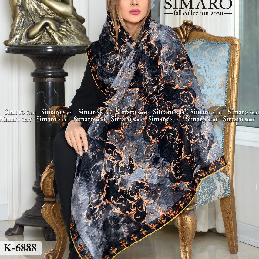 روسری نخ کریستال 048