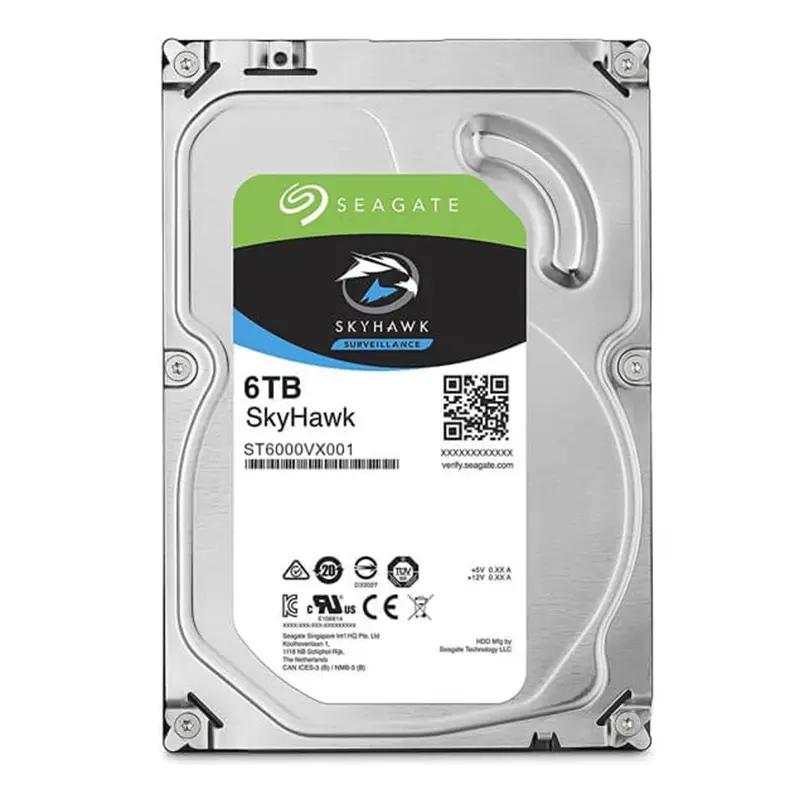 خرید و قیمت هارد دیسک اینترنال سیگیت مدل SkyHawk ST6000VX001 ظرفیت 6 ترابایت
